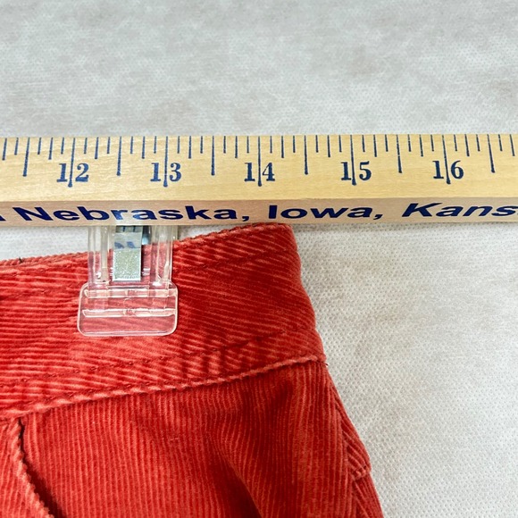 St Johns Bay Red Corduroy Stretch A-Line Skirt Women's Size 4 - Picture 4 of 6